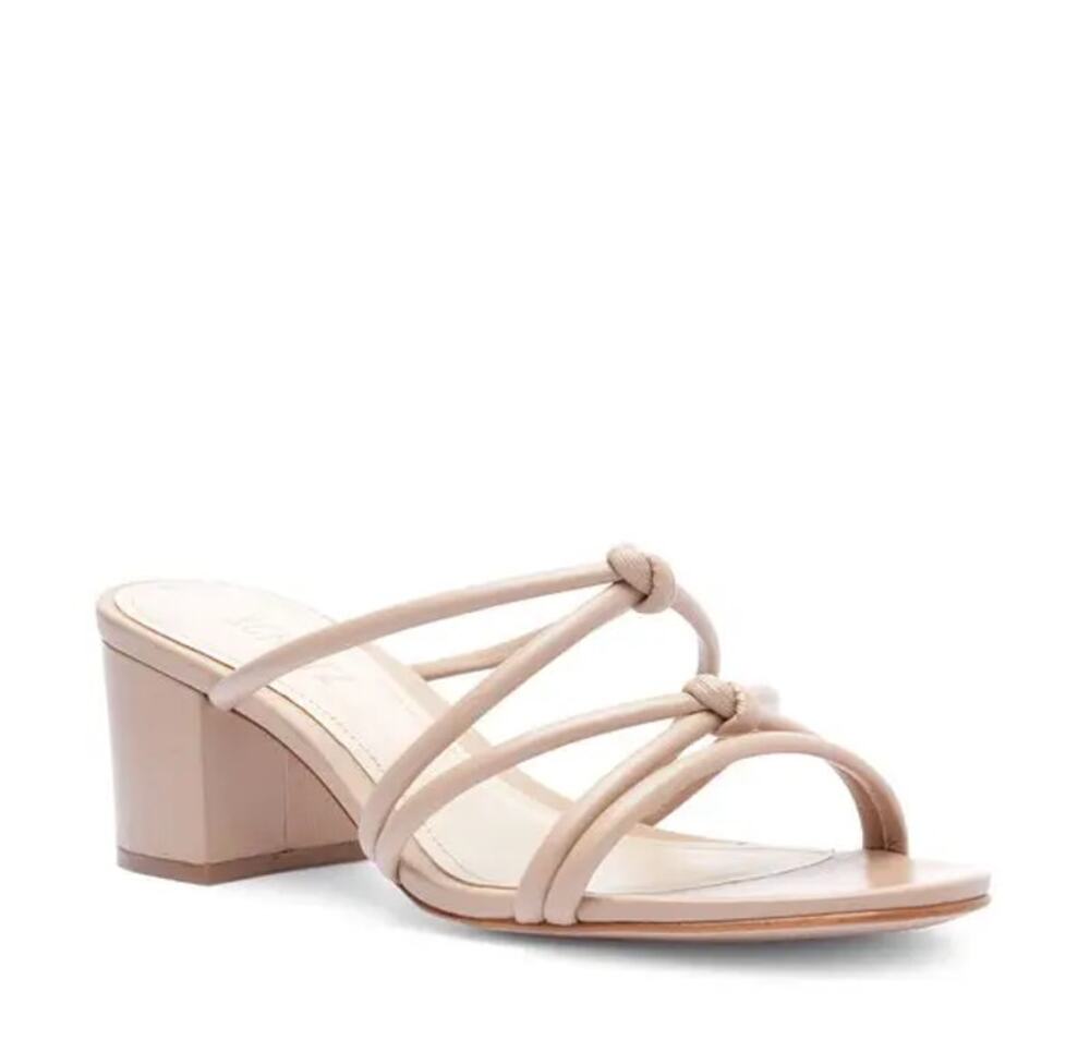Schutz ~ Princey Strappy Slip On Block Heel Sandals Size 11